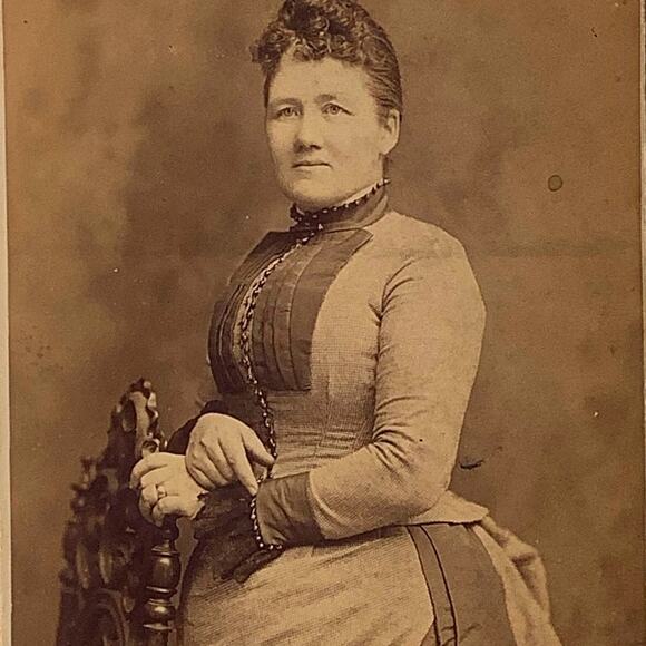 LeRue Lemer, Cabinet Card Photographer, 1800's Photo Card, Harrisburg, PA - Picture 1 of 4
